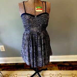 Band of Gypsies Large blue dress with pockets
